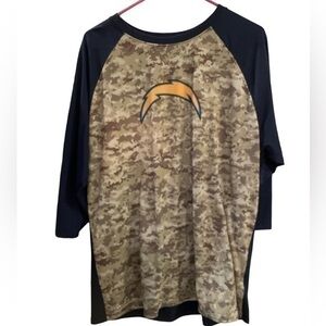 - San Diego chargers Nike dry fit sports tee in size xlg